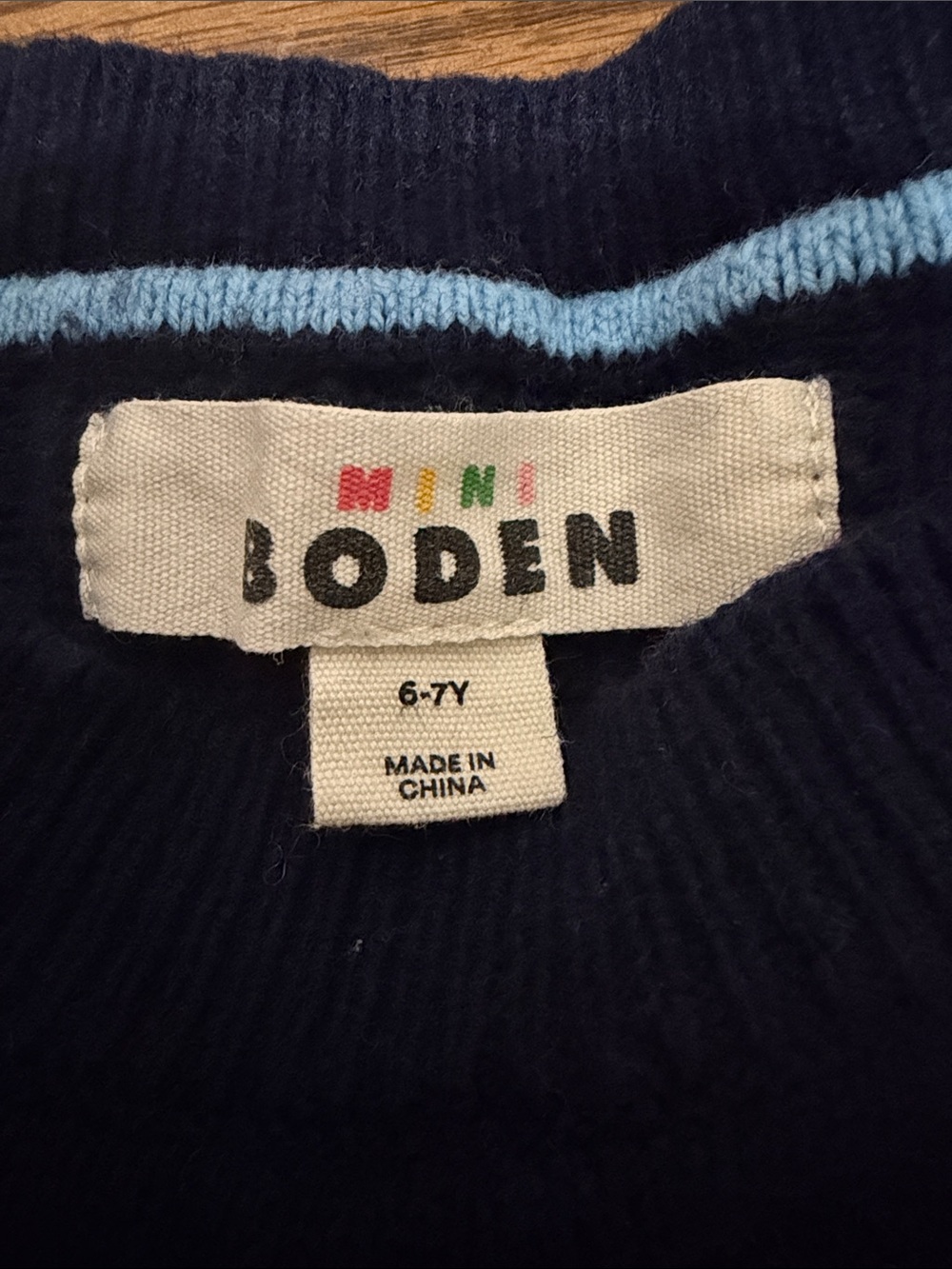 Mini Boden Zig Zag Sweater - Picture 13 of 13